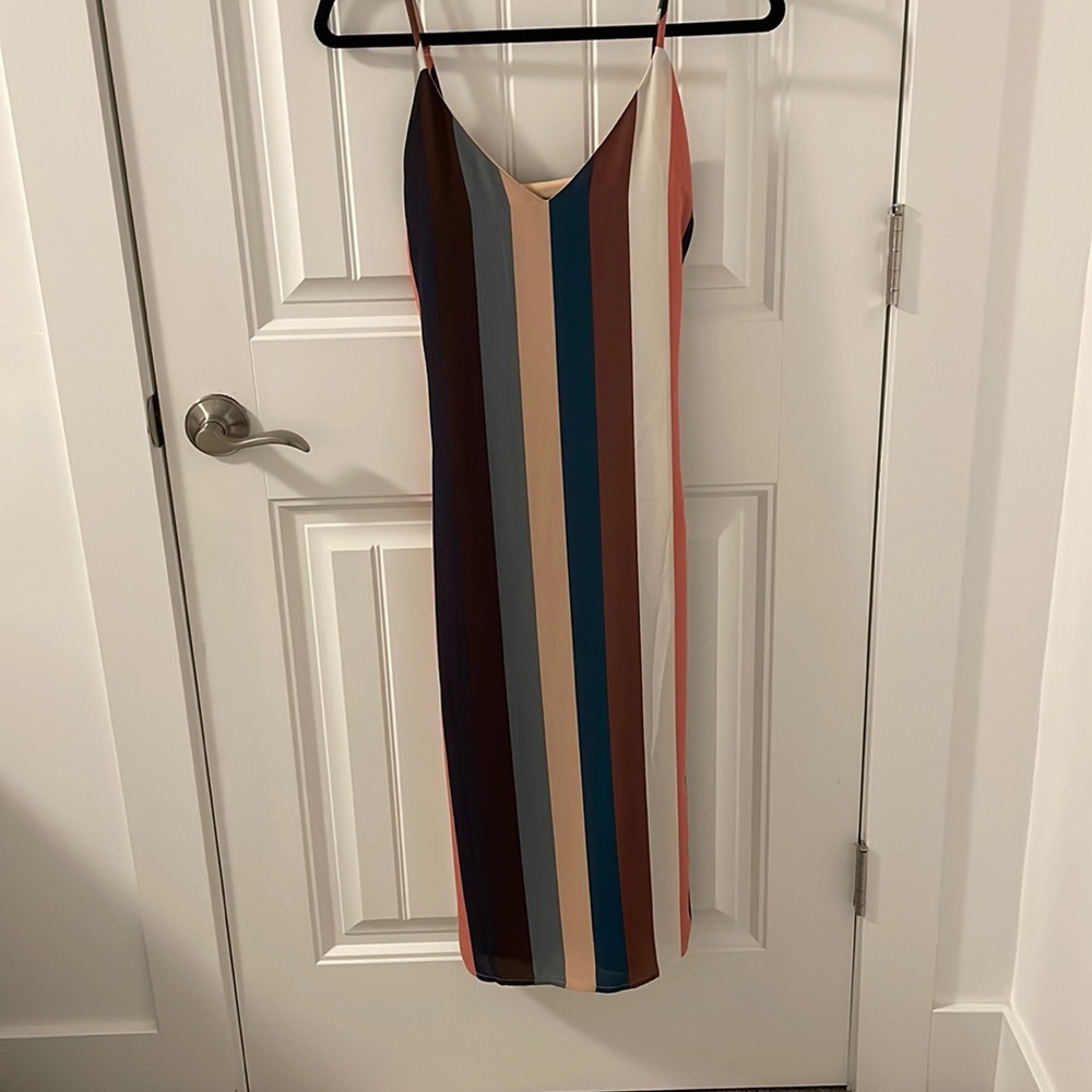 Lulus striped dress